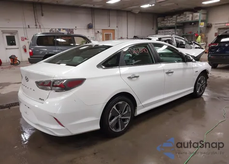 2019 Hyundai Sonata Plug-In Hybrid from USA, damaged, VIN KMHE14L25KA093386
